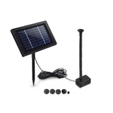 Home & Garden > Fountains > Fountain & Ponds Accessories - Gardeon Solar Pond Pump Submersible Water Fountain Kit 4FT - Garden Yard