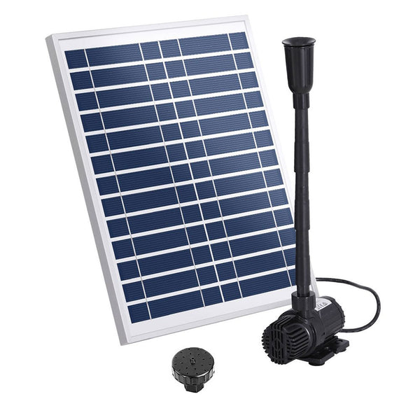 Home & Garden > Fountains > Fountain & Ponds Accessories - Gardeon Solar Pond Pump Submersible Water Fountain Kit 9.8FT - Garden Yard
