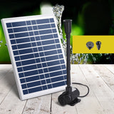 Home & Garden > Fountains > Fountain & Ponds Accessories - Gardeon Solar Pond Pump Submersible Water Fountain Kit 9.8FT - Garden Yard