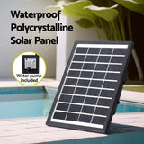 Home & Garden > Fountains > Fountains & Ponds - Gardeon Solar Fountain Water Feature Outdoor Indoor 4 - Tier Brown - Garden Yard