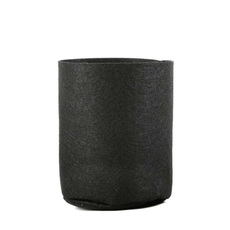 Home & Garden > Garden Beds > Garden Beds & Planters - 6 Pck 1 Gallon Fabric Flower Pots 3.8L Garden Planter Bags Black Felt Root Pouch - Garden Yard