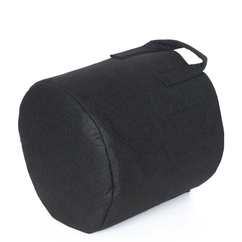 Home & Garden > Garden Beds > Garden Beds & Planters - 6 Pck 10 Gallon Fabric Flower Pots 38L Garden Planter Bags Black Felt Root Pouch - Garden Yard