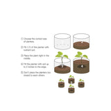 Home & Garden > Garden Beds > Garden Beds & Planters - 6 Pck 10 Gallon Fabric Flower Pots 38L Garden Planter Bags Black Felt Root Pouch - Garden Yard