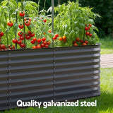 Home & Garden > Garden Beds > Garden Beds & Planters - Green Fingers Garden Bed 9 In 1 Modular Planter Box 56CM height - Garden Yard