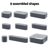 Home & Garden > Garden Beds > Garden Beds & Planters - Green Fingers Garden Bed 9 In 1 Modular Planter Box 56CM height - Garden Yard