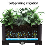 Home & Garden > Garden Beds - Green Fingers Garden Bed 120x40x36cm PP Planter Box Raised Container for growing Vegetables, Flowers & Herbs - Garden Yard