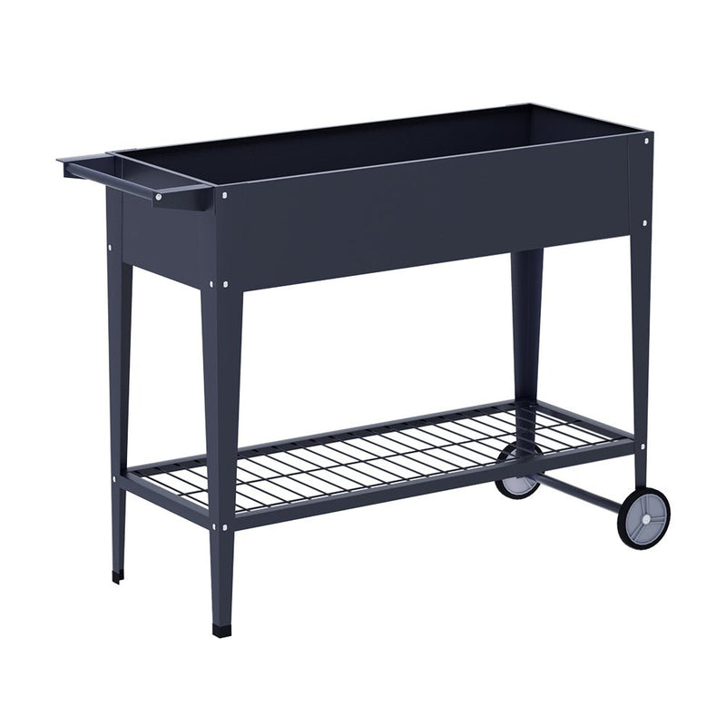 Home & Garden > Garden Beds - Green Fingers Garden Bed Elevated 100X40X80cm Planter Box Raised Container Herb - Garden Yard