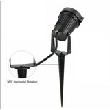 Home & Garden > Garden Lights - 10PCS LED Spotlights Landscape Warm light Lamp Waterproof Outdoor Garden Yard 12V - Garden Yard