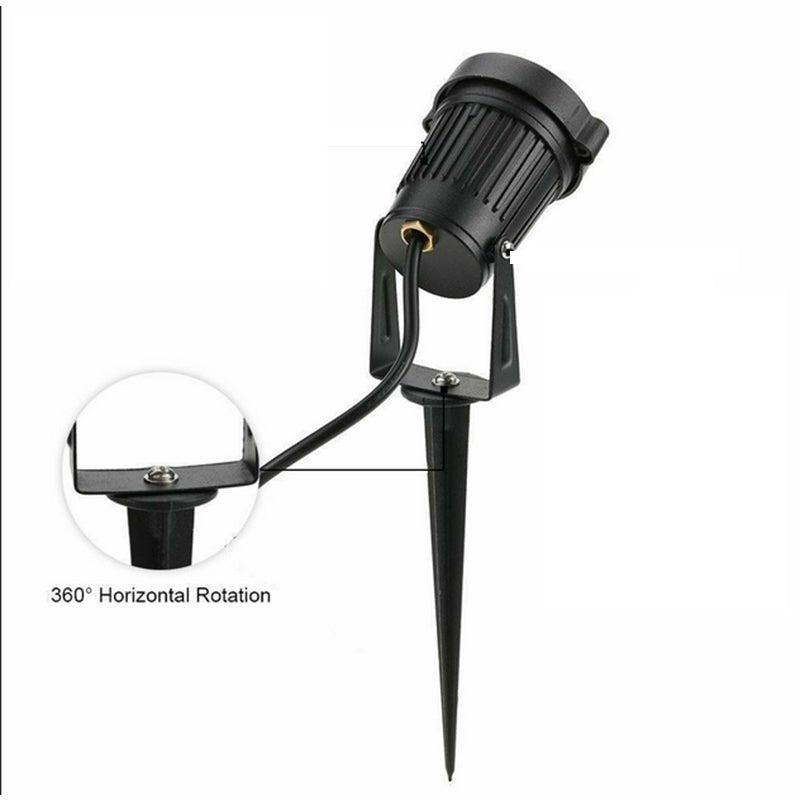 Home & Garden > Garden Lights - 10PCS LED Spotlights Landscape Warm light Lamp Waterproof Outdoor Garden Yard 12V - Garden Yard