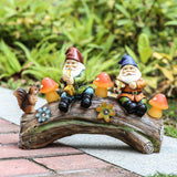 Home & Garden > Garden Lights > In - Ground Lights - Solar - Powered Garden Gnome Statue - LED Lighted Outdoor Resin Decoration - Garden Yard