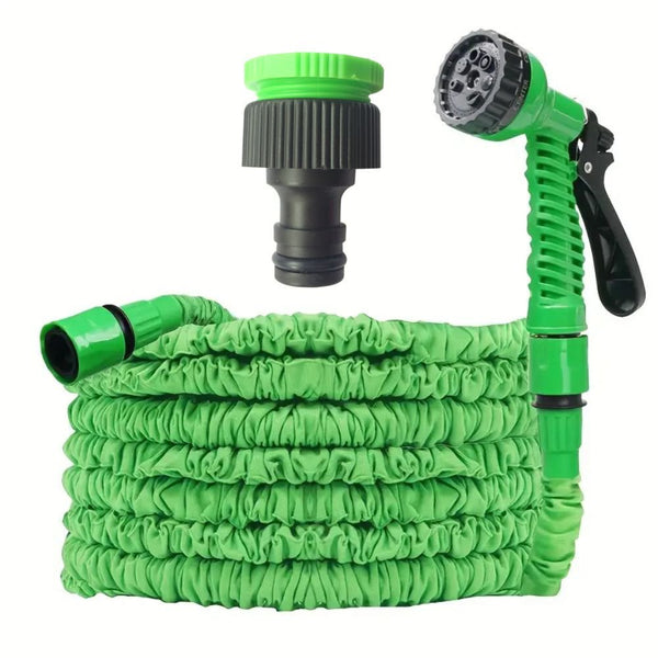 Home & Garden > Garden Tools > Garden Hoses - 22m Anti - Kink Expandable Garden Hose - Flexible, Tangle - Free Water Hose with Adjustable Spray Nozzle - Garden Yard