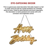 Home & Garden > Garden Tools > Gardening Accessories - Happy Birthday Neon Sign Hanging Glowing Party Decoration - Garden Yard