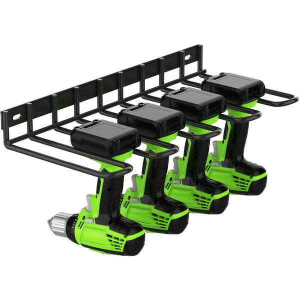 Home & Garden > Garden Tools > Gardening Accessories - Power Tool Tools Organizer Drill Holder Wall Mount Drill Rack Garage Storage Drill Organizer - Garden Yard