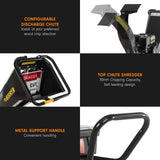 Home & Garden > Garden Tools > Gardening Tools - Ducar K70 7HP Wood Chipper Shredder Mulcher Grinder Petrol in Black - Garden Yard