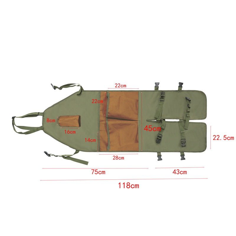 Home & Garden > Garden Tools > Gardening Tools - Khaki Pocket Heavy - Duty Gardening Apron with Adjustable Straps and Multi - Pocket Design - Garden Yard