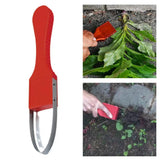 Home & Garden > Garden Tools > Gardening Tools - Red Garden Hand Weeder Tool Set - 2 - Piece Set, Fork Tips for Efficient Weeding, Ergonomic Design - Garden Yard