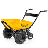 Home & Garden > Garden Tools > Spreaders & Wheelbarrows - Baumr - AG 40V Battery Powered Wheelbarrow Motorised Electric, 100L Bucket Volume, 4 Wheel, 260kg Capacity - Garden Yard