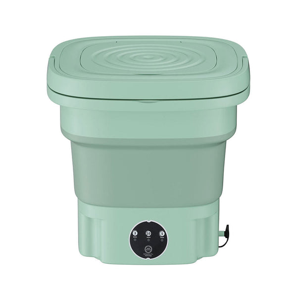 Home & Garden > Green Houses - Devanti Portable Washing Machine 8L Green - Garden Yard