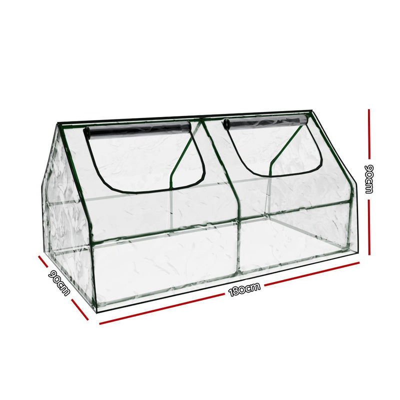 Home & Garden > Green Houses - Greenfingers Greenhouse 1.8x0.9x0.9M Mini Green House Raised Garden Bed Planter Box - Garden Yard