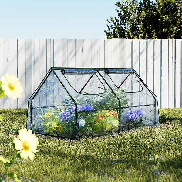 Home & Garden > Green Houses - Greenfingers Greenhouse 1.8x0.9x0.9M Mini Green House Raised Garden Bed Planter Box - Garden Yard