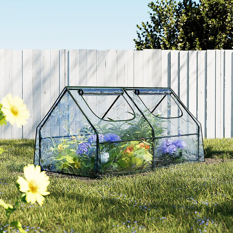 Home & Garden > Green Houses - Greenfingers Greenhouse 1.8x0.9x0.9M Mini Green House Raised Garden Bed Planter Box - Garden Yard