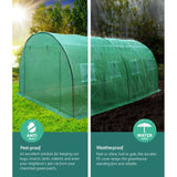 Home & Garden > Green Houses - Greenfingers Greenhouse 4X3X2M Garden Shed Green House Polycarbonate Storage - Garden Yard