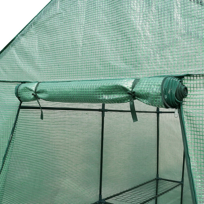 Home & Garden > Green Houses - Greenfingers Greenhouse Garden Shed Green House 1.9X1.2M Storage Plant Lawn - Garden Yard