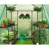 Home & Garden > Green Houses - Greenfingers Greenhouse Garden Shed Green House 1.9X1.2M Storage Plant Lawn - Garden Yard