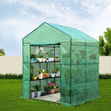 Home & Garden > Green Houses - Greenfingers Greenhouse Green House Tunnel 2MX1.55M Garden Shed Storage Plant - Garden Yard