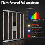 Home & Garden > Greenhouses > Greenhouses & Accessories - Green Fingers 7200W Grow Light LED Full Spectrum Indoor Plant All Stage Growth - Garden Yard
