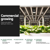 Home & Garden > Greenhouses > Greenhouses & Accessories - Green Fingers 7200W Grow Light LED Full Spectrum Indoor Plant All Stage Growth - Garden Yard