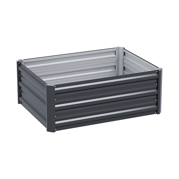 Home & Garden > Greenhouses > Greenhouses & Accessories - Green Fingers Garden Bed 80X60X30cm Planter Box - Garden Yard