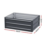 Home & Garden > Greenhouses > Greenhouses & Accessories - Green Fingers Garden Bed 80X60X30cm Planter Box - Garden Yard