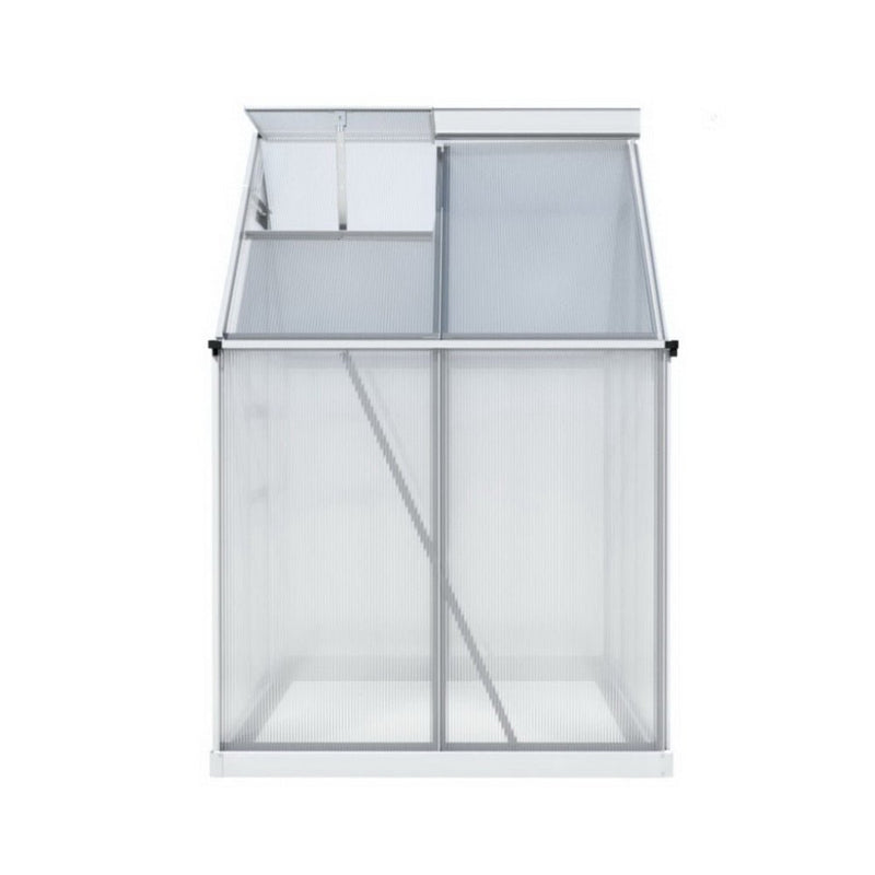 Home & Garden > Greenhouses > Greenhouses & Accessories - Green Fingers Greenhouse Aluminium Polycarbonate Premium Garden Storage Shed 3.1Mx1.9Mx2.0M - Garden Yard