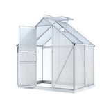Home & Garden > Greenhouses > Greenhouses & Accessories - Green Fingers Greenhouse Aluminium Polycarbonate Premium Garden Storage Shed 3.1Mx1.9Mx2.0M - Garden Yard