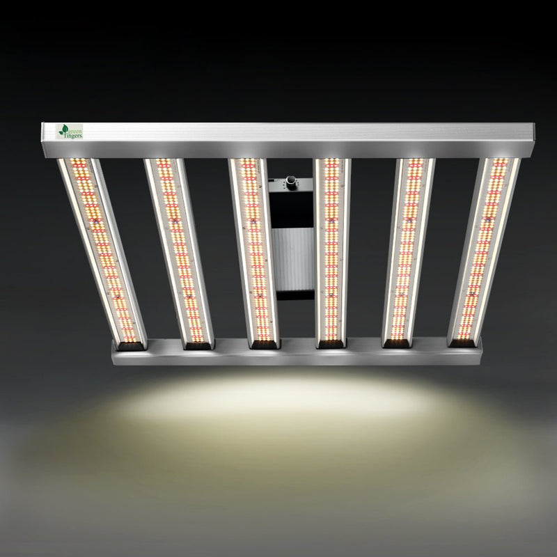 Home & Garden > Greenhouses > Greenhouses & Accessories - Green Fingers Max 4800W Grow Light LED Full Spectrum Indoor Plant All Stage Growth - Garden Yard