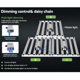 Home & Garden > Greenhouses > Greenhouses & Accessories - Green Fingers Max 4800W Grow Light LED Full Spectrum Indoor Plant All Stage Growth - Garden Yard