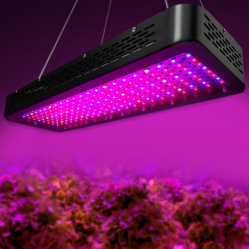 Home & Garden > Greenhouses > Greenhouses & Accessories - Greenfingers 2X 2000W Grow Lights LED Full Spectrum Indoor Plant All Stage Growth - Garden Yard