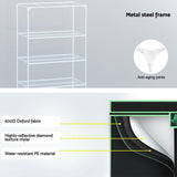 Home & Garden > Greenhouses > Greenhouses & Accessories - Greenfingers Grow Tent 100x60x180cm 4 Tiers Kits Hydroponics Indoor Grow System - Garden Yard