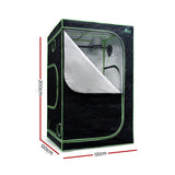 Home & Garden > Greenhouses > Greenhouses & Accessories - Greenfingers Grow Tent 120x120x200CM Hydroponics Kit Indoor Plant Room System - Garden Yard