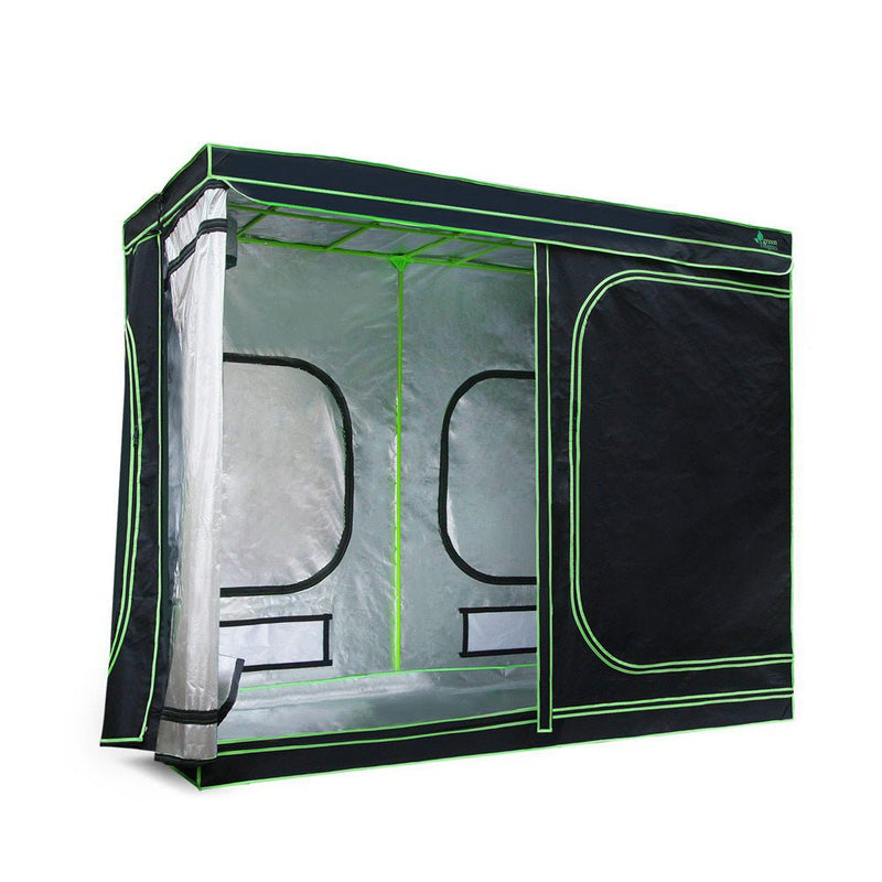 Home & Garden > Greenhouses > Greenhouses & Accessories - Greenfingers Grow Tent 240x120x200CM Hydroponics Kit Indoor Plant Room System - Garden Yard