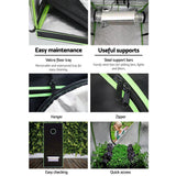 Home & Garden > Greenhouses > Greenhouses & Accessories - Greenfingers Grow Tent 240x120x200CM Hydroponics Kit Indoor Plant Room System - Garden Yard