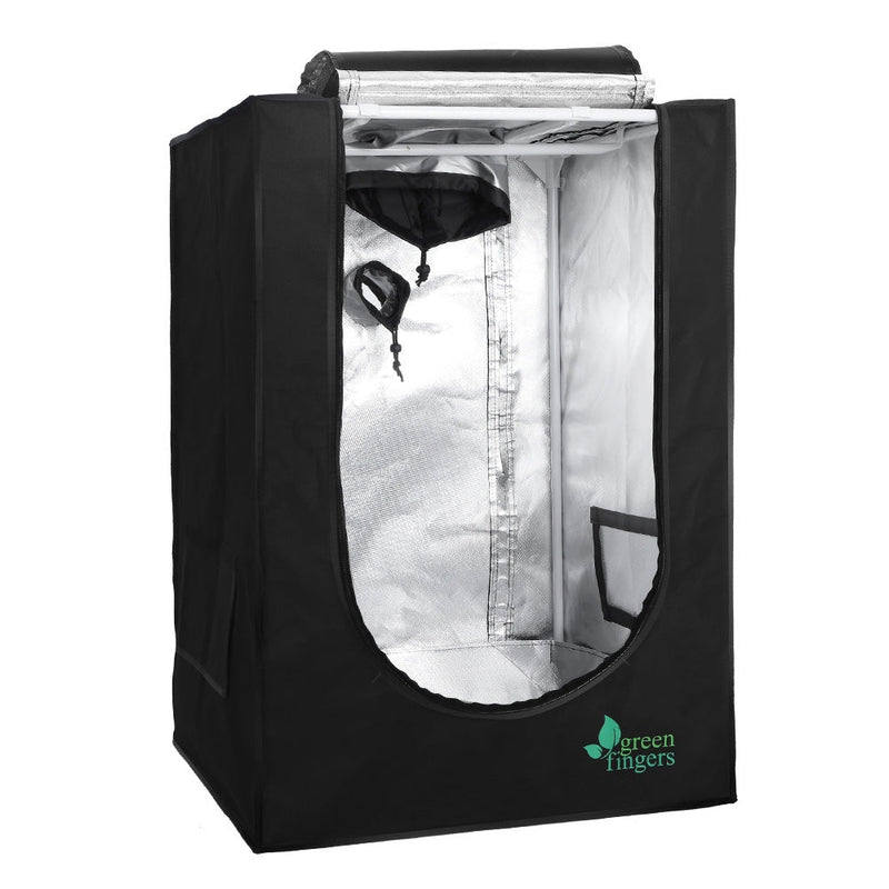 Home & Garden > Greenhouses > Greenhouses & Accessories - Greenfingers Grow Tent 60x60x90CM Hydroponics Kit Indoor Plant Room System - Garden Yard