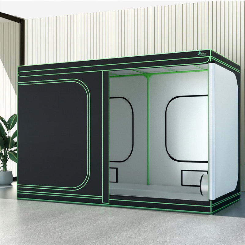 Home & Garden > Greenhouses > Greenhouses & Accessories - Greenfingers Grow Tent Kits 300x150x200cm Hydroponics Indoor Plant Grow System - Garden Yard