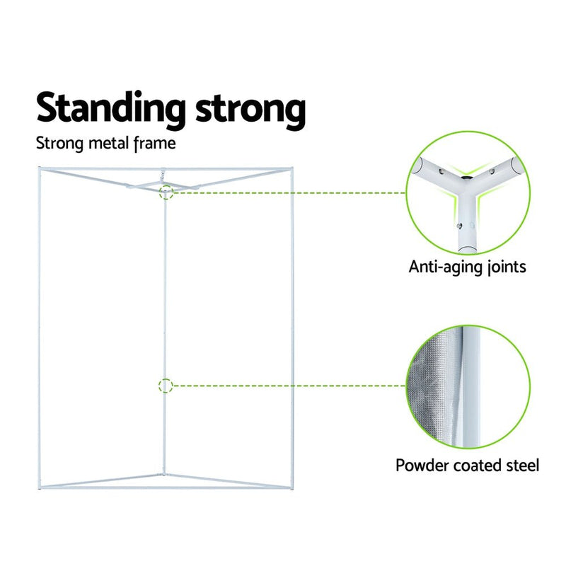 Home & Garden > Greenhouses > Greenhouses & Accessories - Greenfingers Grow Tent Kits Hydroponics Kit Indoor Grow System 142X100X180CM - Garden Yard
