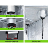 Home & Garden > Greenhouses > Greenhouses & Accessories - Greenfingers Grow Tent Kits Hydroponics Kit Indoor Grow System 142X100X180CM - Garden Yard