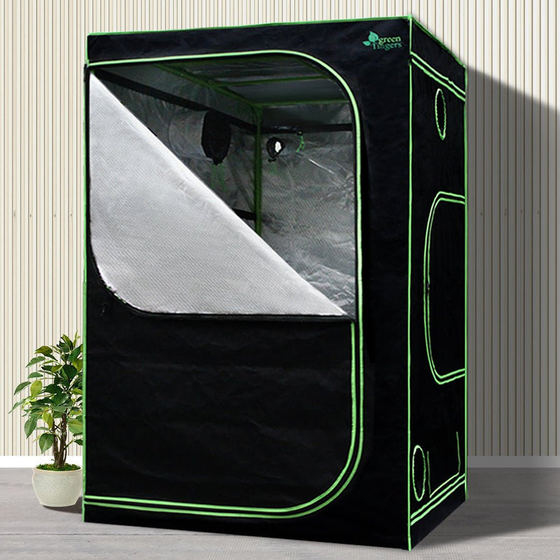 Home & Garden > Greenhouses > Greenhouses & Accessories - Greenfingers Grow Tent Light Kit 150x150x200CM 2000W LED 6" Vent Fan,Greenfingers Grow Tent Light Kit LED 2000W Full Spectrum 6" Vent 150x150x200CM - Garden Yard