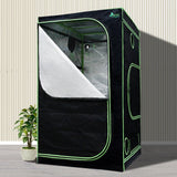 Home & Garden > Greenhouses > Greenhouses & Accessories - Greenfingers Grow Tent Light Kit 90x90x180CM 1000W LED 6" Vent Fan,Greenfingers Grow Tent Light Kit LED 1000W Full Spectrum 6" Vent 90x90x180CM - Garden Yard