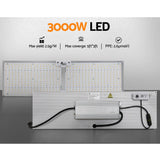 Home & Garden > Greenhouses > Greenhouses & Accessories - Greenfingers Max 3000W Grow Light LED Full Spectrum Indoor Plant All Stage Growth - Garden Yard