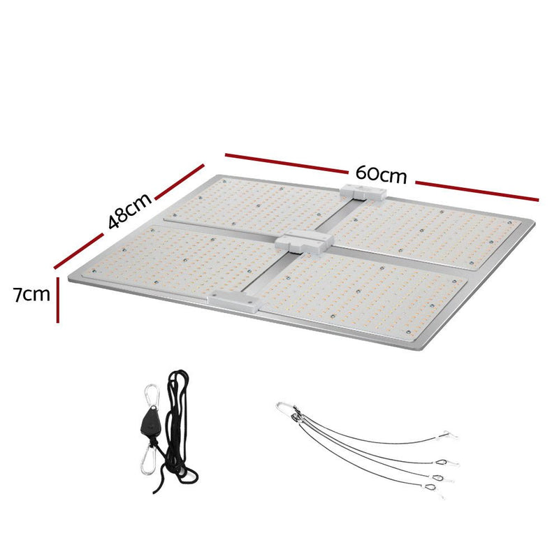 Home & Garden > Greenhouses > Greenhouses & Accessories - Greenfingers Max 4500W Grow Light LED Full Spectrum Indoor Plant All Stage Growth - Garden Yard